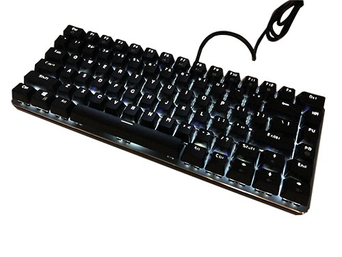 MB82 Compact Backlit Keyboard with Mechanical Brown Switches
